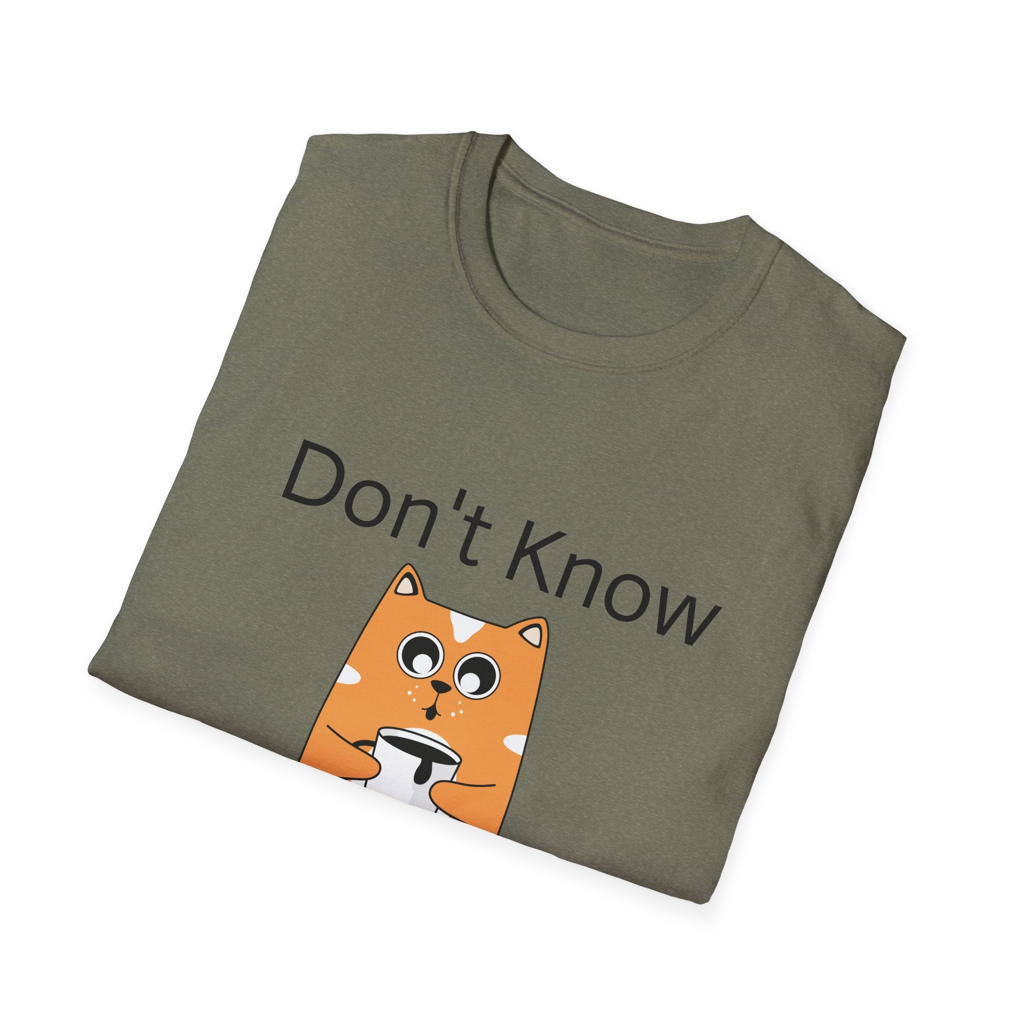 Unisex Softstyle T-Shirt, Funny Graphic Tee, Casual Wear for Everyday Life, Gift for Friends, Cool Quote Shirt